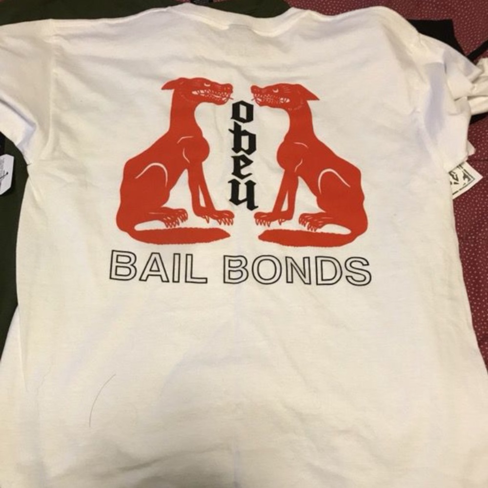 Obey bail bonds shirt